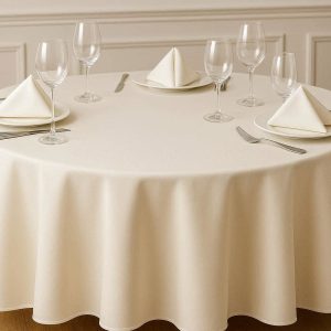 2 Elegant Polyester Table Linen for Formal Dining and Events