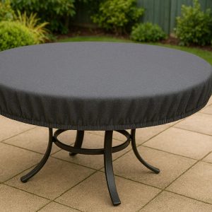 4 Fitted Elasticated Table Cover for Round Patio Tables